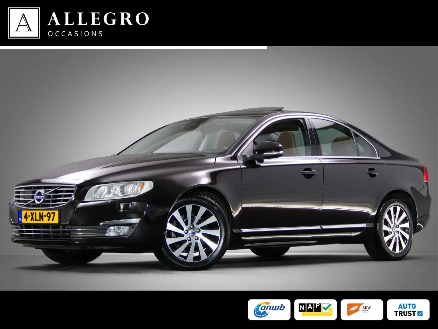 Volvo S80 2.0 T5 Inscription (PANORAMADAK, HARMAN KARDON, ST Zwart - 1