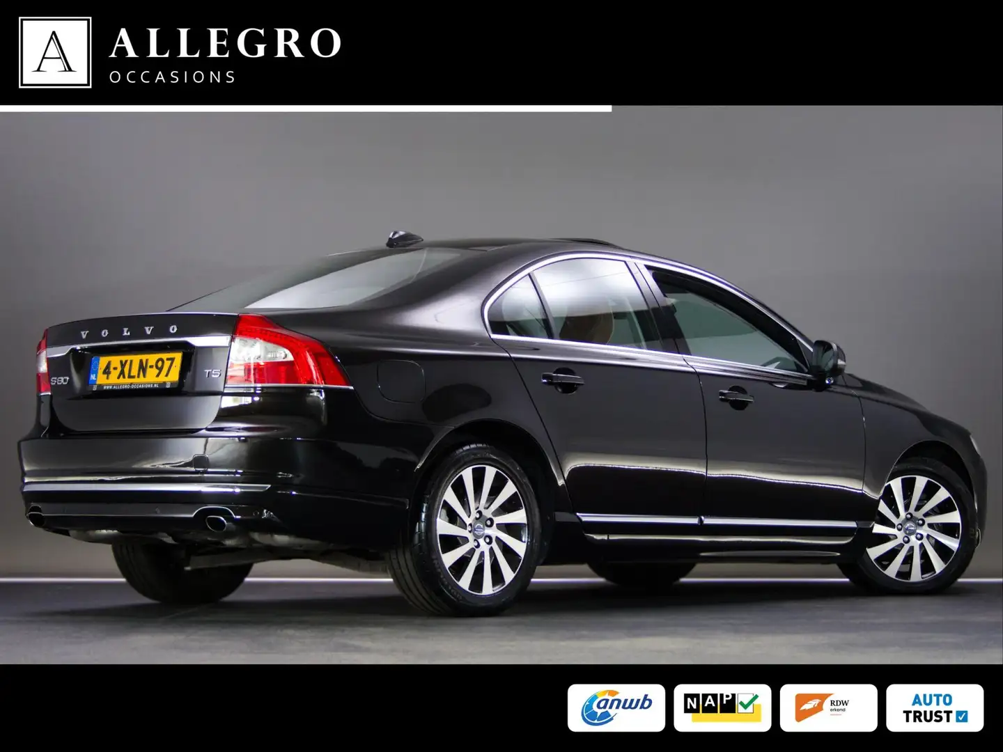Volvo S80 2.0 T5 Inscription (PANORAMADAK, HARMAN KARDON, ST Zwart - 2