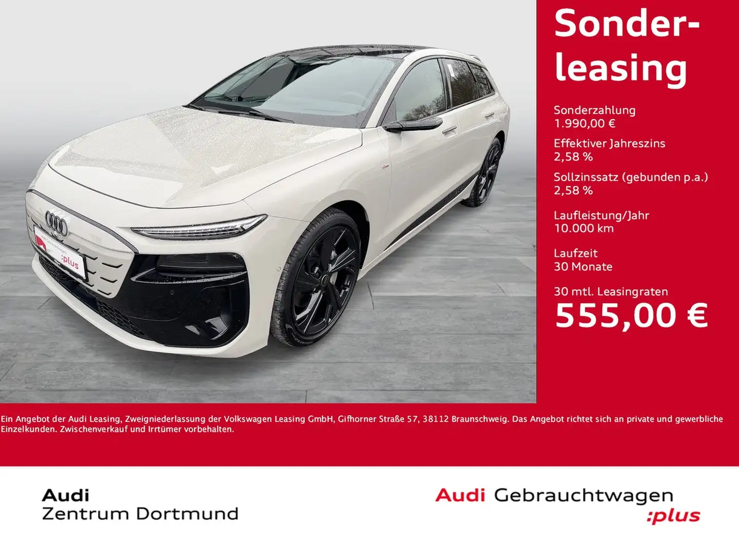 Audi A6 e-tron Avant quattro S LINE PANO B&O AHK LM21 Beige - 1