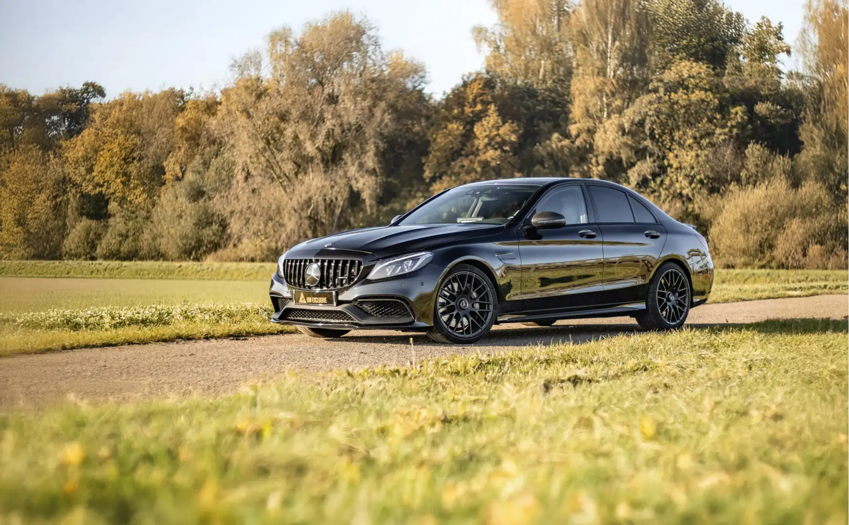 Mercedes-Benz C 63 AMG | Pano | Ambient | Burmester | Memory | Carbon Zwart - 1