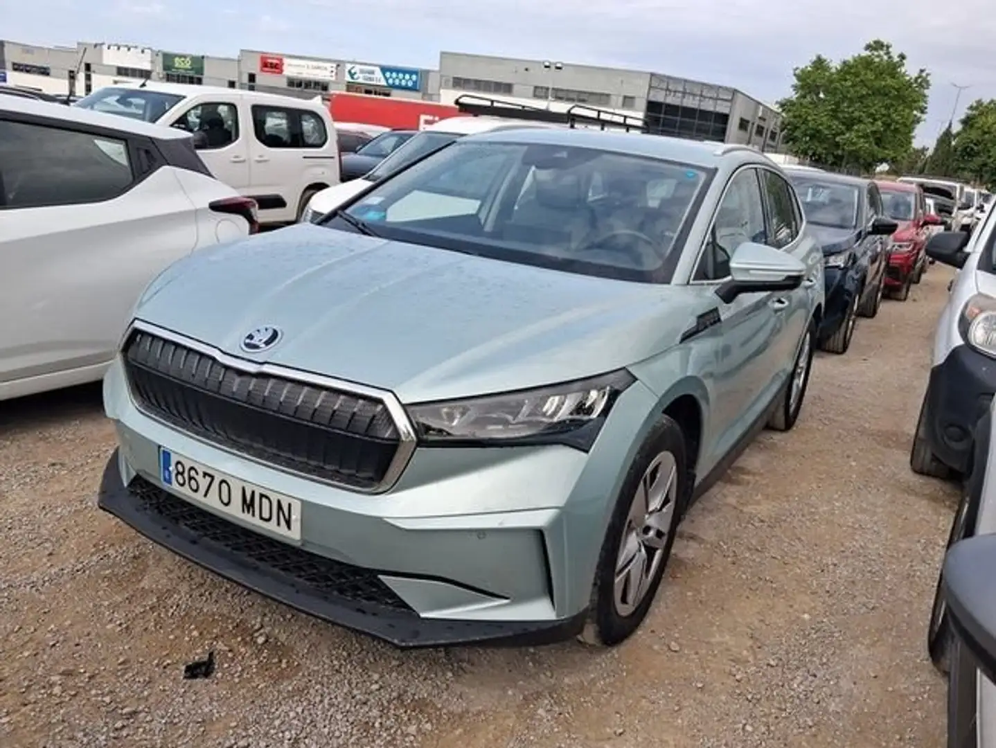 Skoda Sonstige BEV IV 80 150kW Silber - 1