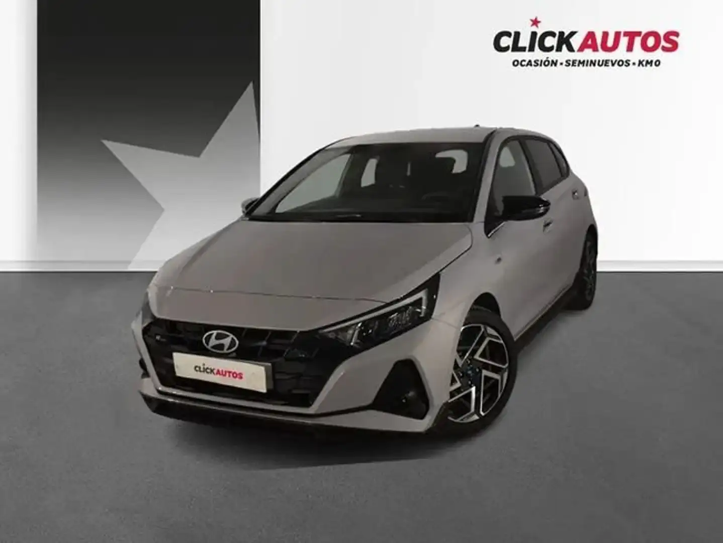 Hyundai i20 1.2 MPI N Line Gris - 1