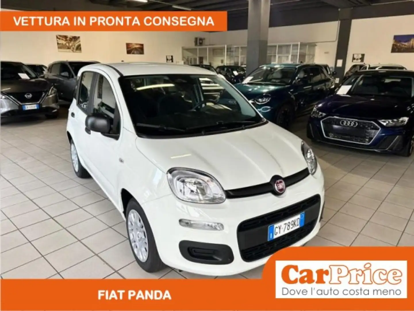 Fiat Panda 1.0 FireFly 70CV Hybrid Panda Blanc - 2