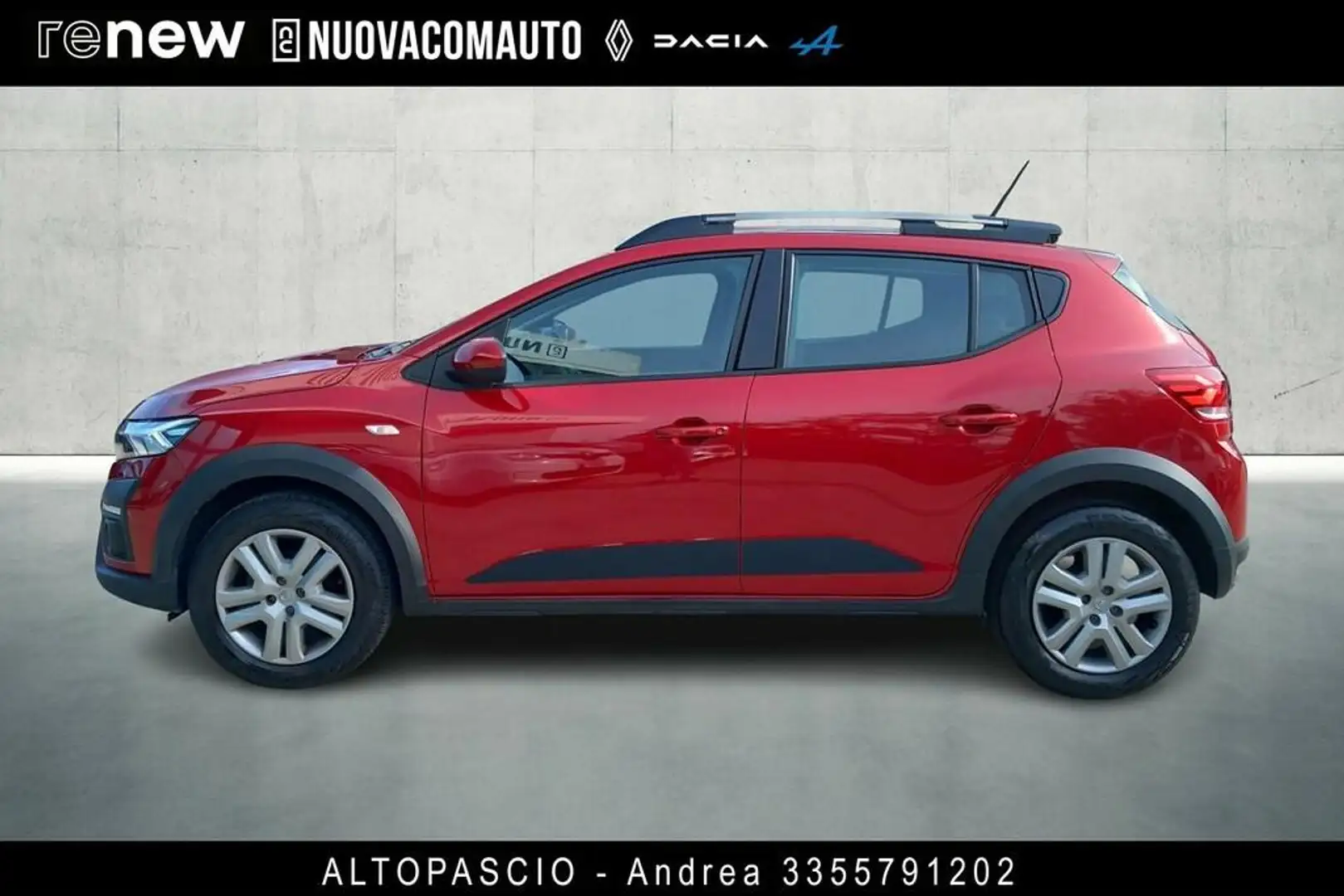 Dacia Sandero Stepway 1.0 tce Comfort SL DaciaPlus Eco-g 100cv Rosso - 2