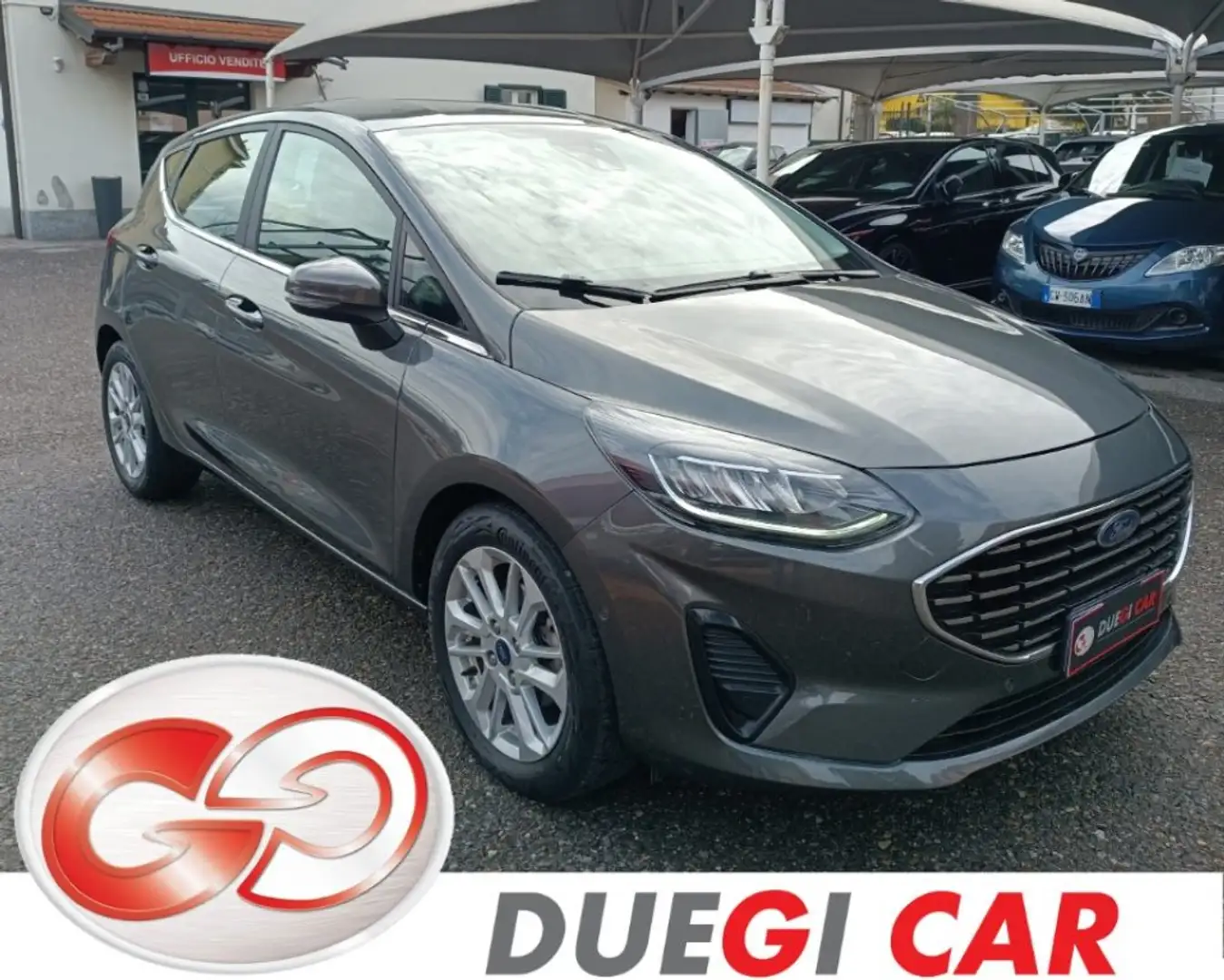 Ford Fiesta 1.1 75 CV 5 porte Titanium Grigio - 1