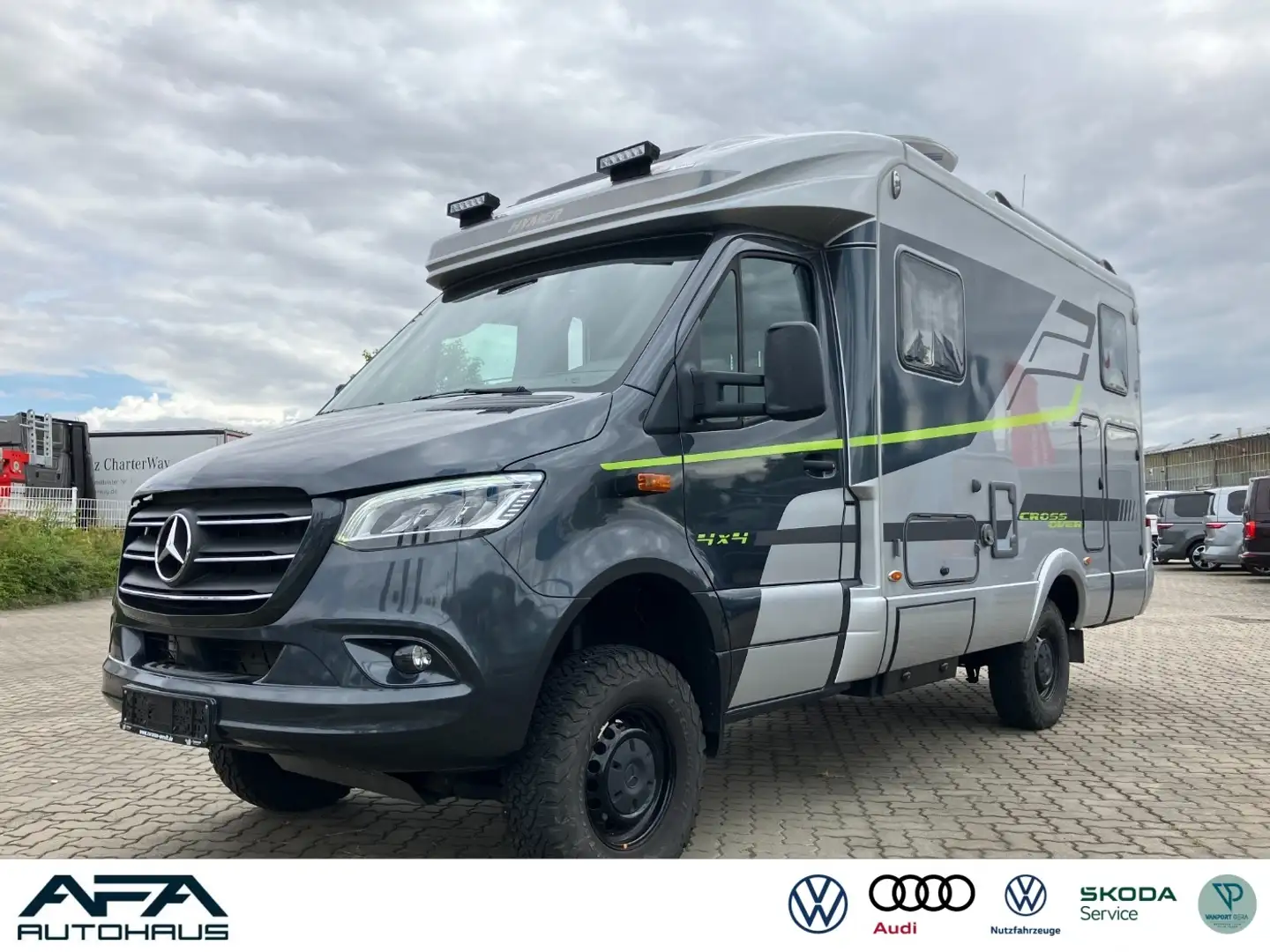 Hymer/Eriba ML-T CrossOver 570 Aut. Solar*TV*AHK*Lithium Grigio - 1