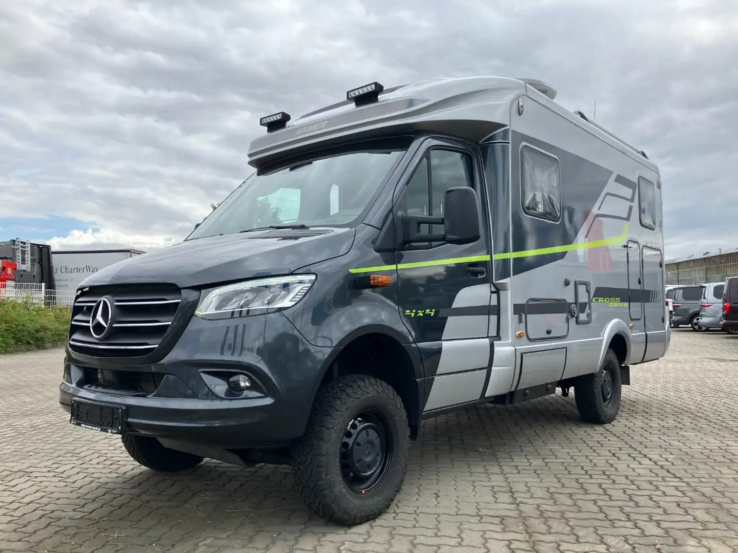 Hymer/Eriba ML-T CrossOver 570 Aut. Solar*TV*AHK*Lithium Grigio - 2