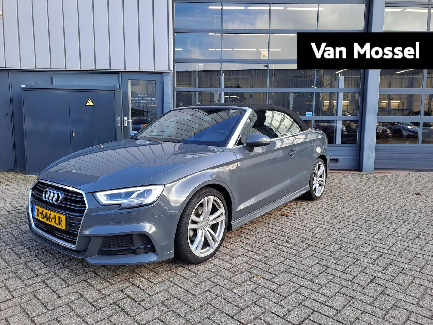 Audi A3 Cabriolet 35 TFSI CoD Advance Sport | S-LINE | NEK Gris - 1