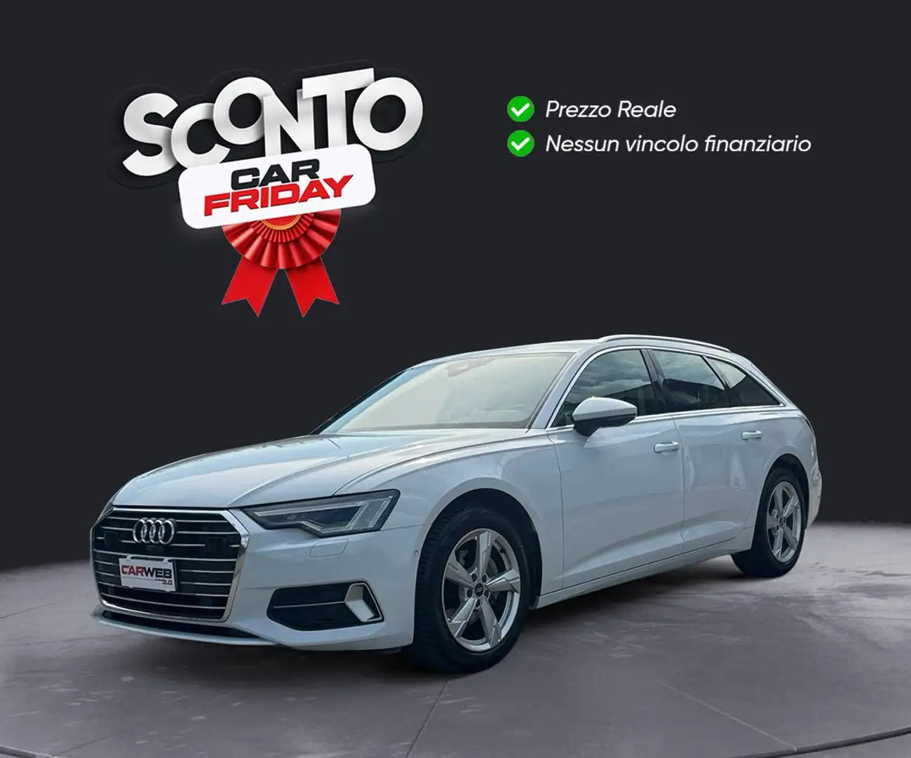 Audi A6 A6 Avant 40 TDI Business Sport 204cv S-Tronic Weiß - 1