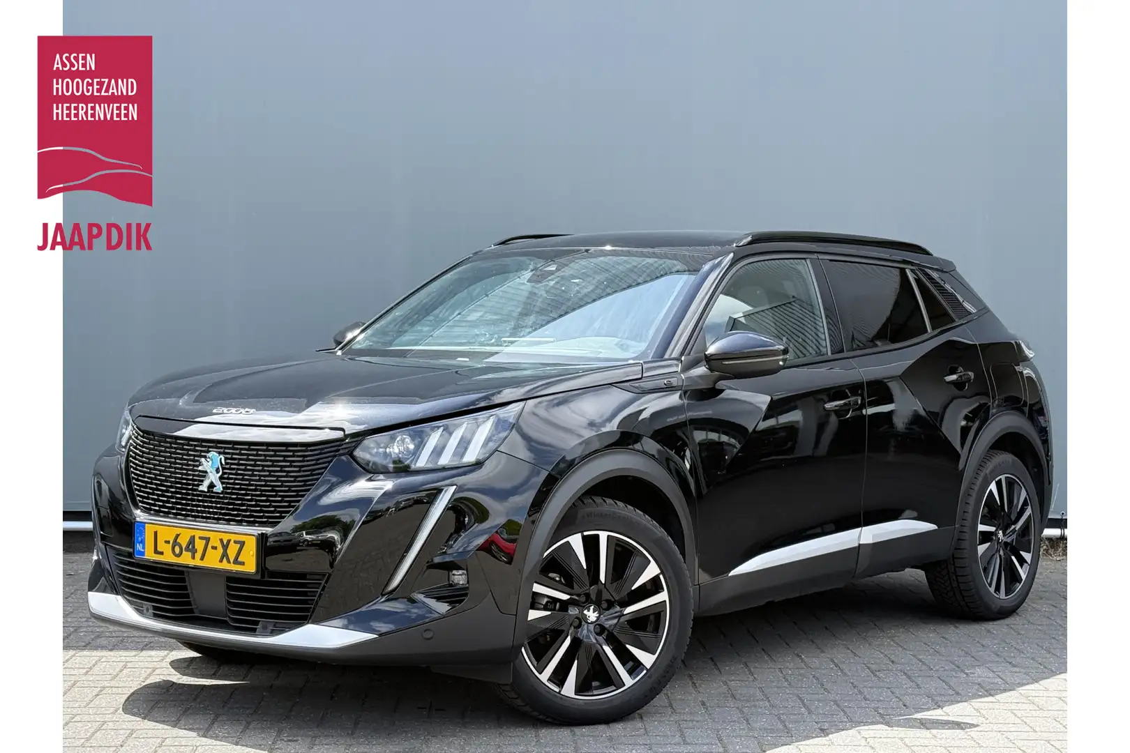Peugeot e-2008 BWJ 2021 136 PK EV GT Pack 50 kWh EV / CAMERA / AP Zwart - 1