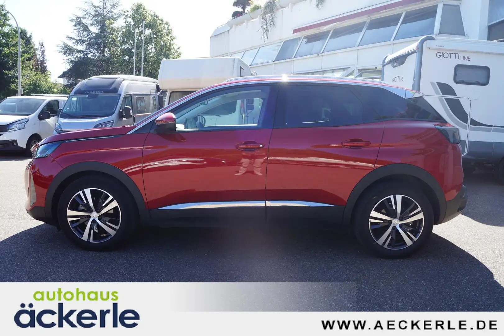 Peugeot 3008 Allure Pack Rückfahrkamera I elektr. Heckklappe I Rot - 2