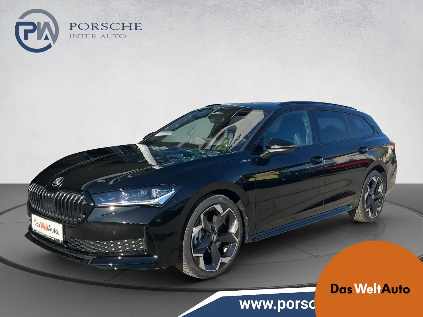 Skoda Superb 4x4 Sportline TDI DSG Noir - 1