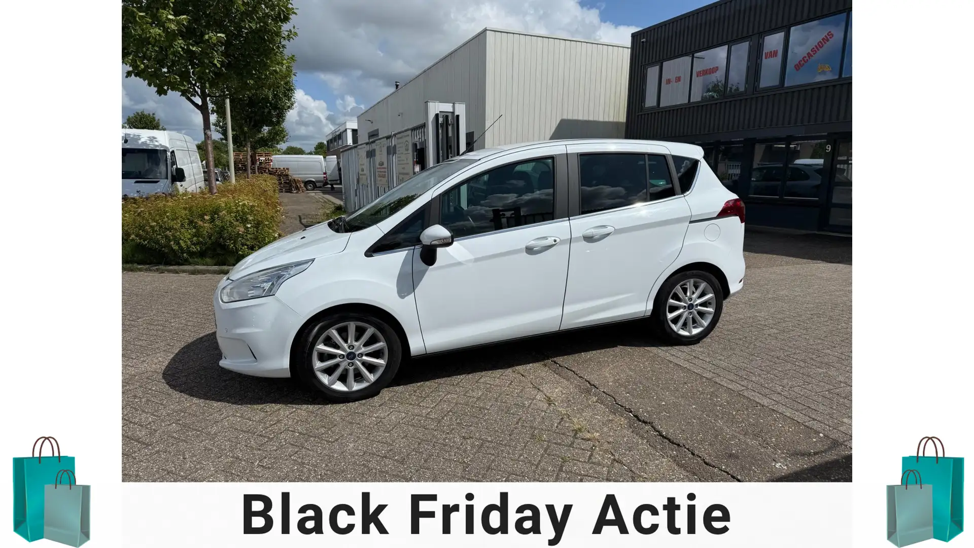 Ford B-Max 1.0 EcoBoost Titanium Wit - 2