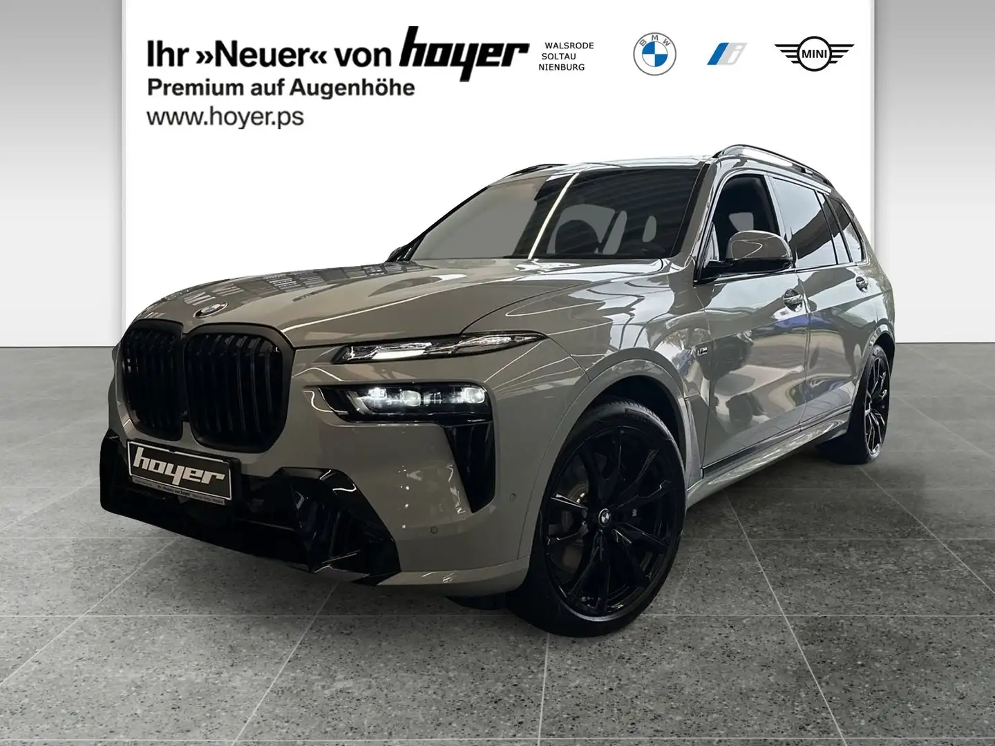 BMW X7 xDrive40d M Sportpaket Pro AHK Pano STHZ DAB Szary - 1