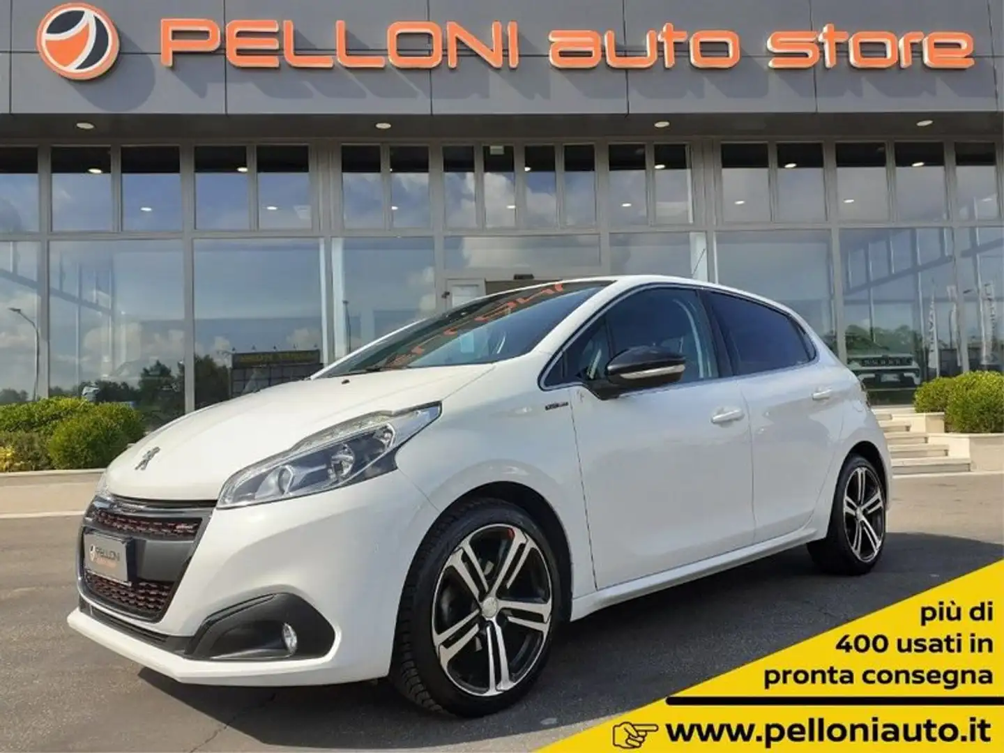 Peugeot 208 Turbo 110 5P GT LINE-1°PROP - GARANZIA-KM CERTIFIC Bianco - 1