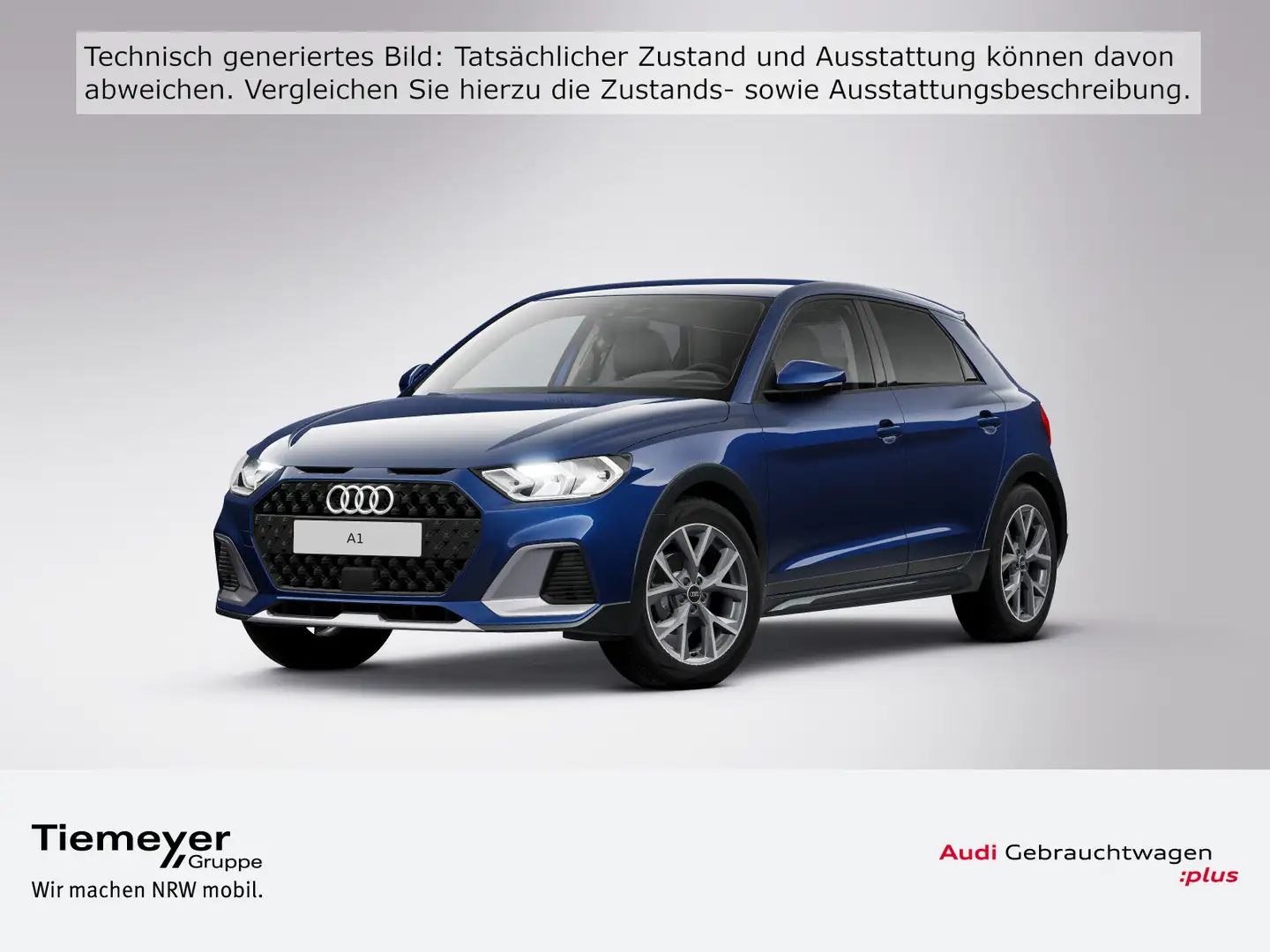 Audi A1 30 TFSI LM17 NAVI+ SITZH SPORTSITZE Blau - 1