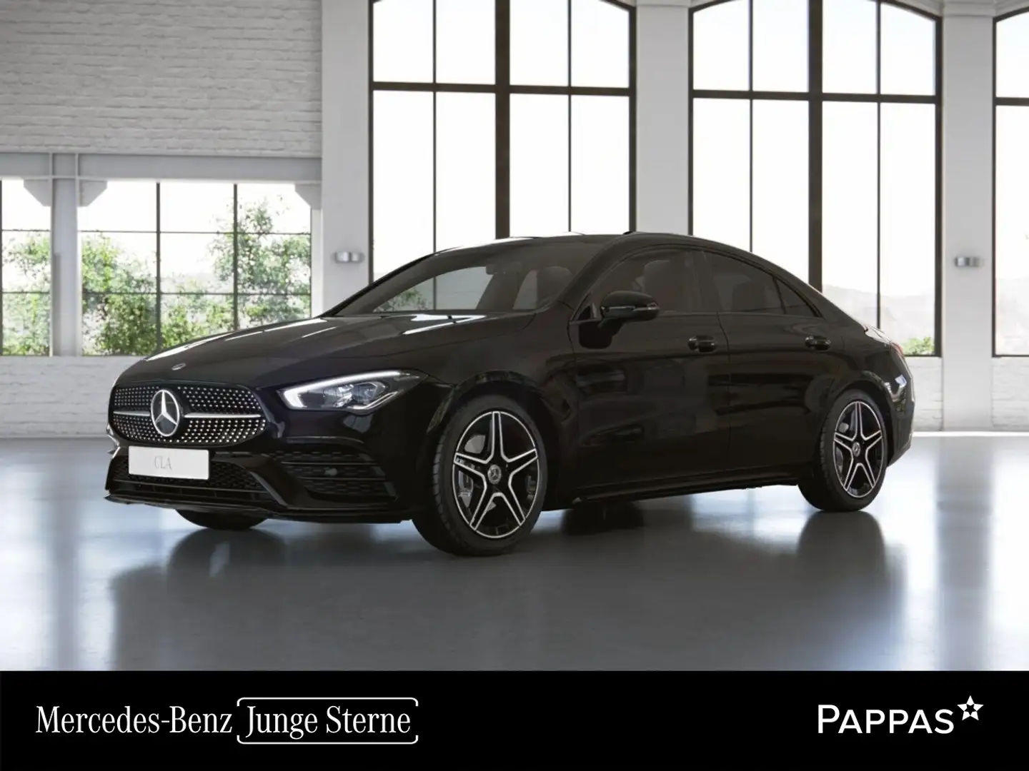 Mercedes-Benz CLA 180 d Coupé Cam Navi Wide LED SHZ Schwarz - 1