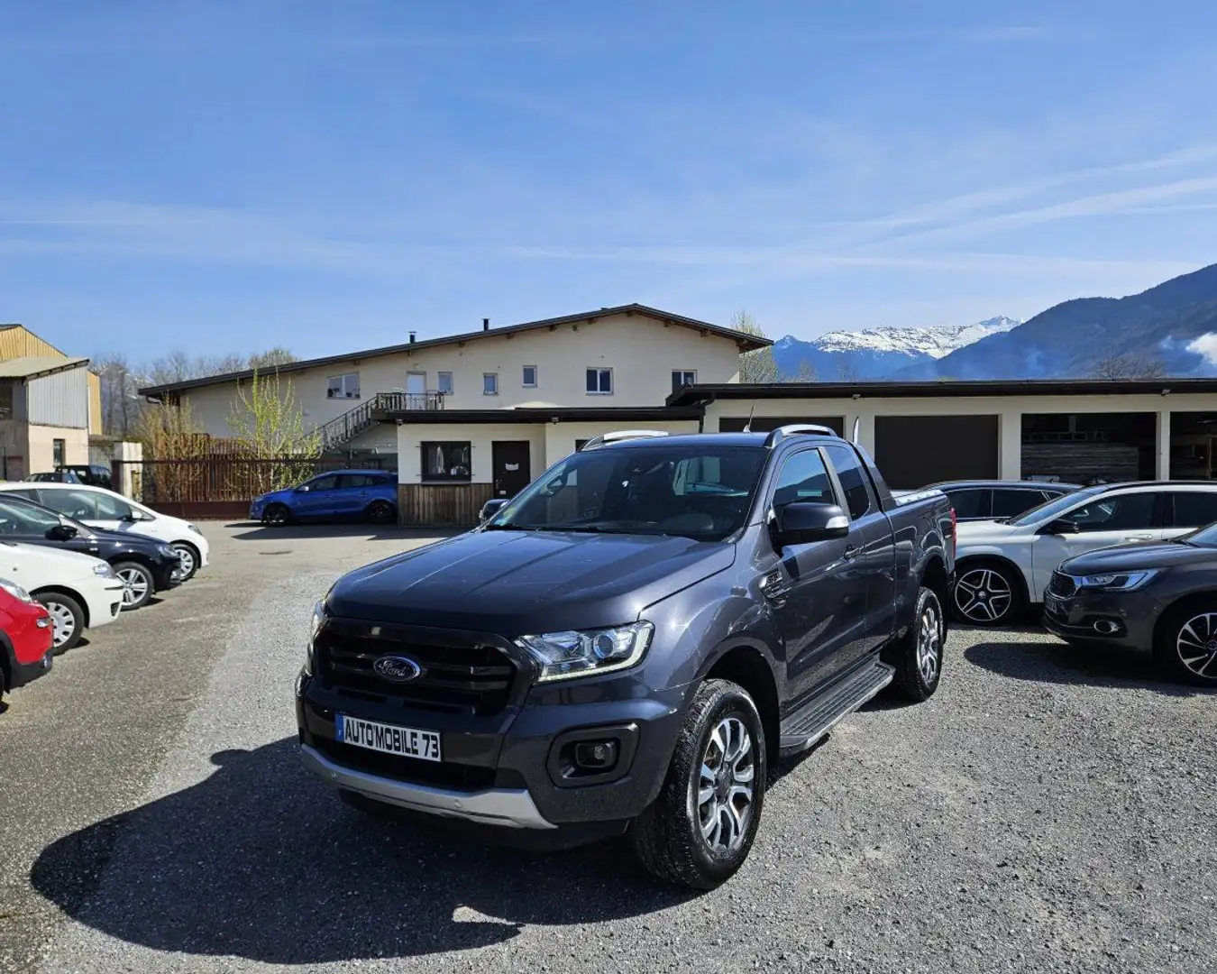 Ford Ranger 4x4 SUPER CAB 2.0 ECOBLUE 213 WILDTRACK BVA10 4WD Gris - 1