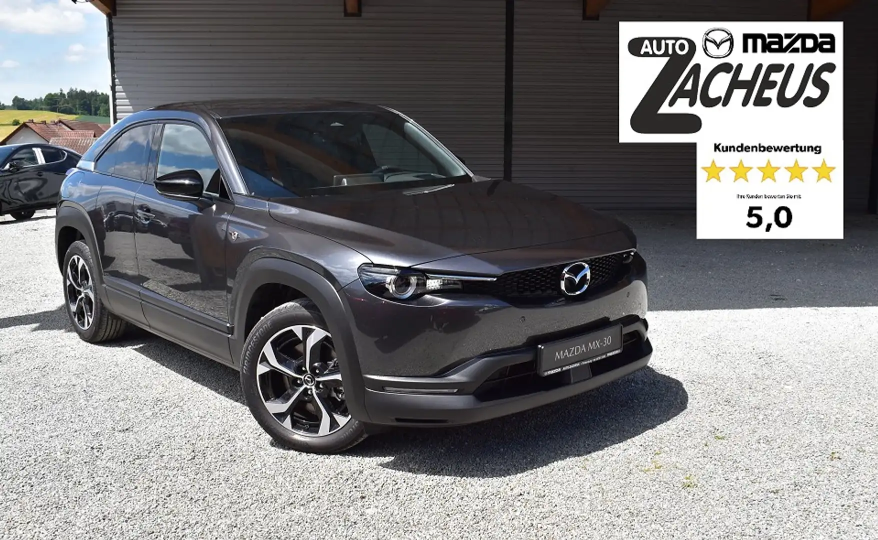 Mazda MX-30 2025 e-SKYACTIV R-EV 170 Exclusive Grijs - 1