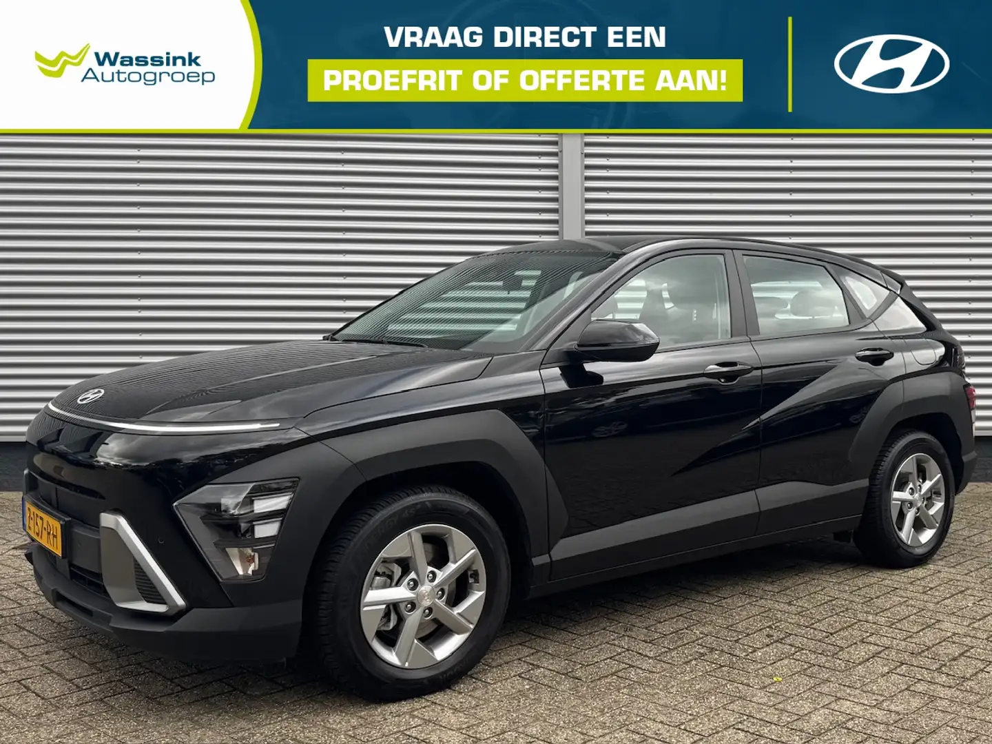 Hyundai KONA 1.6 GDI HEV 141pk DCT Comfort | Navigatie | Climat Noir - 1