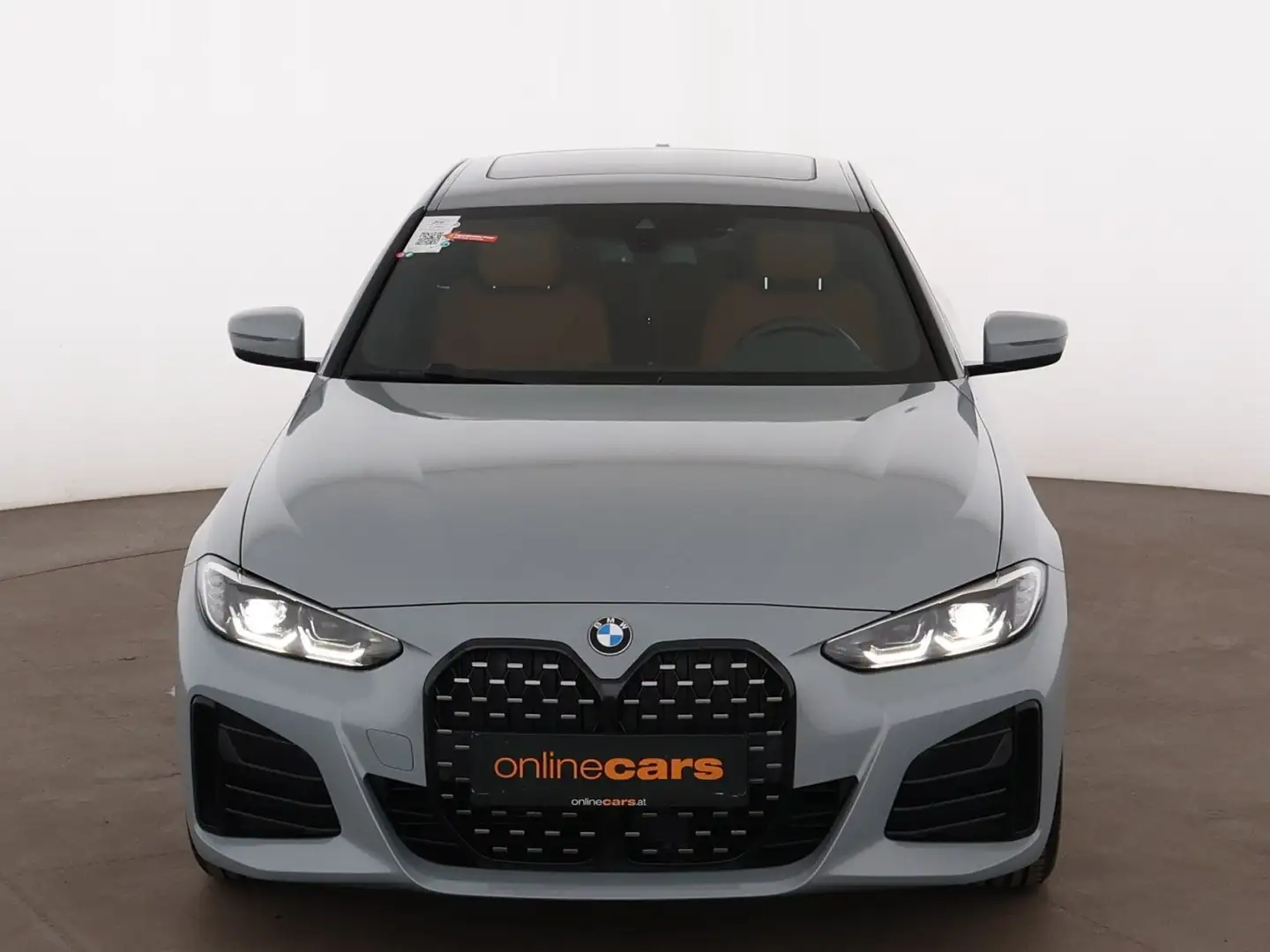 BMW 420 d Gran Coupe M-Sport Aut LED SKY LEDER NAVI Grau - 2