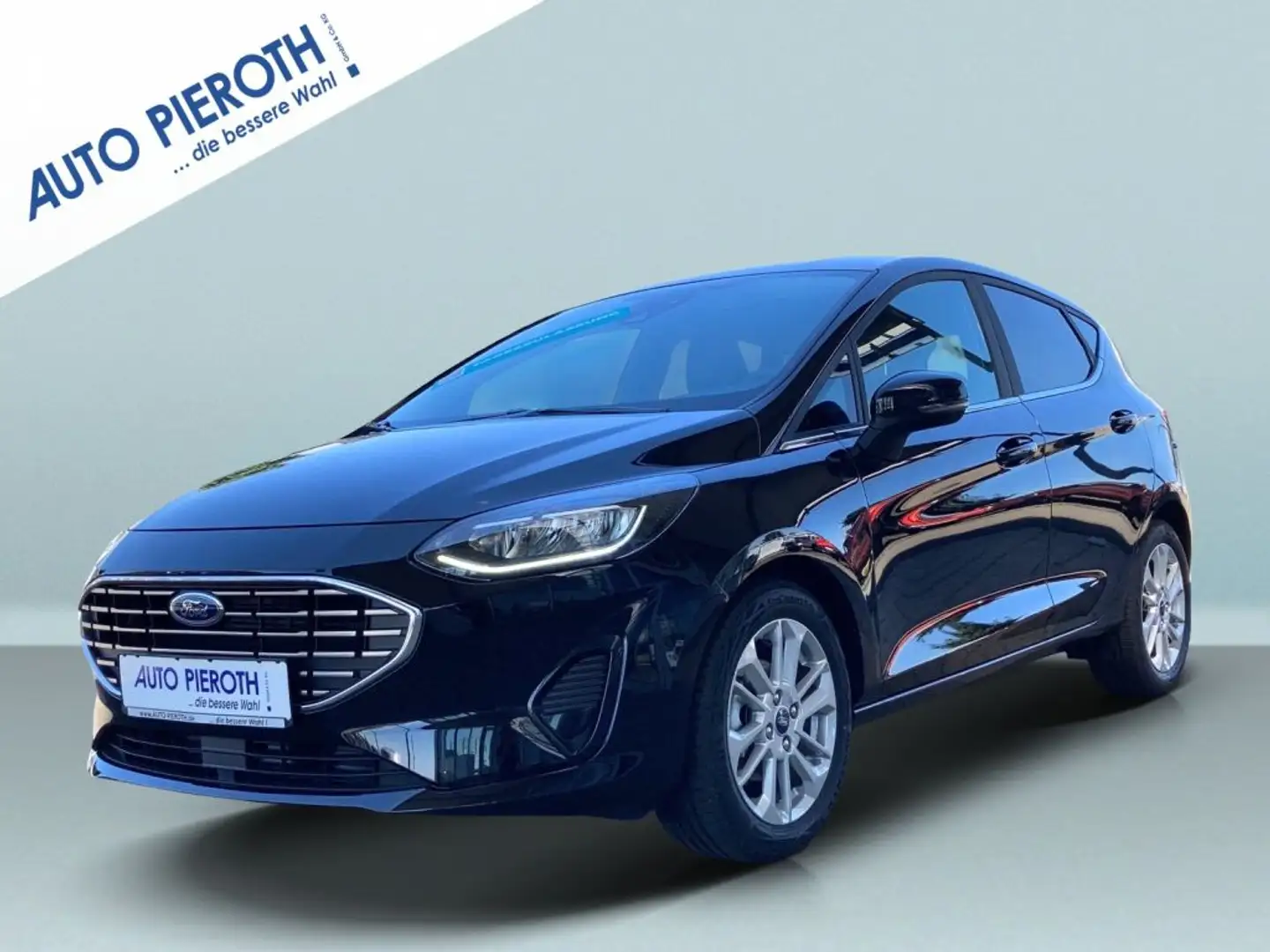 Ford Fiesta 1.0 EcoBoost Hybrid S&S TITANIUM (JHH) Noir - 1