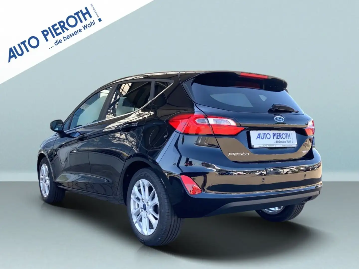 Ford Fiesta 1.0 EcoBoost Hybrid S&S TITANIUM (JHH) Noir - 2