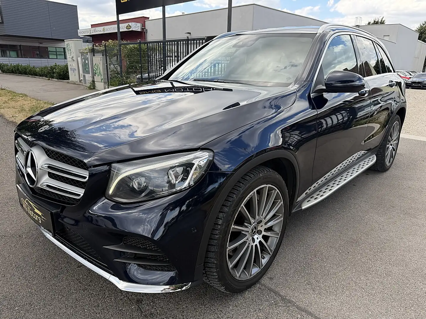 Mercedes-Benz GLC 220 d 4MATIC Aut. AMG LINE  1-BESITZ KEYLESS GO/KEY... Blau - 2