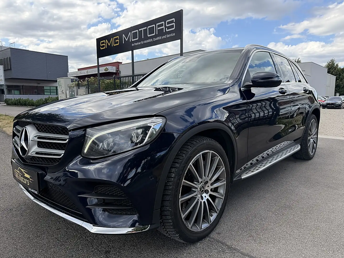 Mercedes-Benz GLC 220 d 4MATIC Aut. AMG LINE  1-BESITZ KEYLESS GO/KEY... Blau - 1