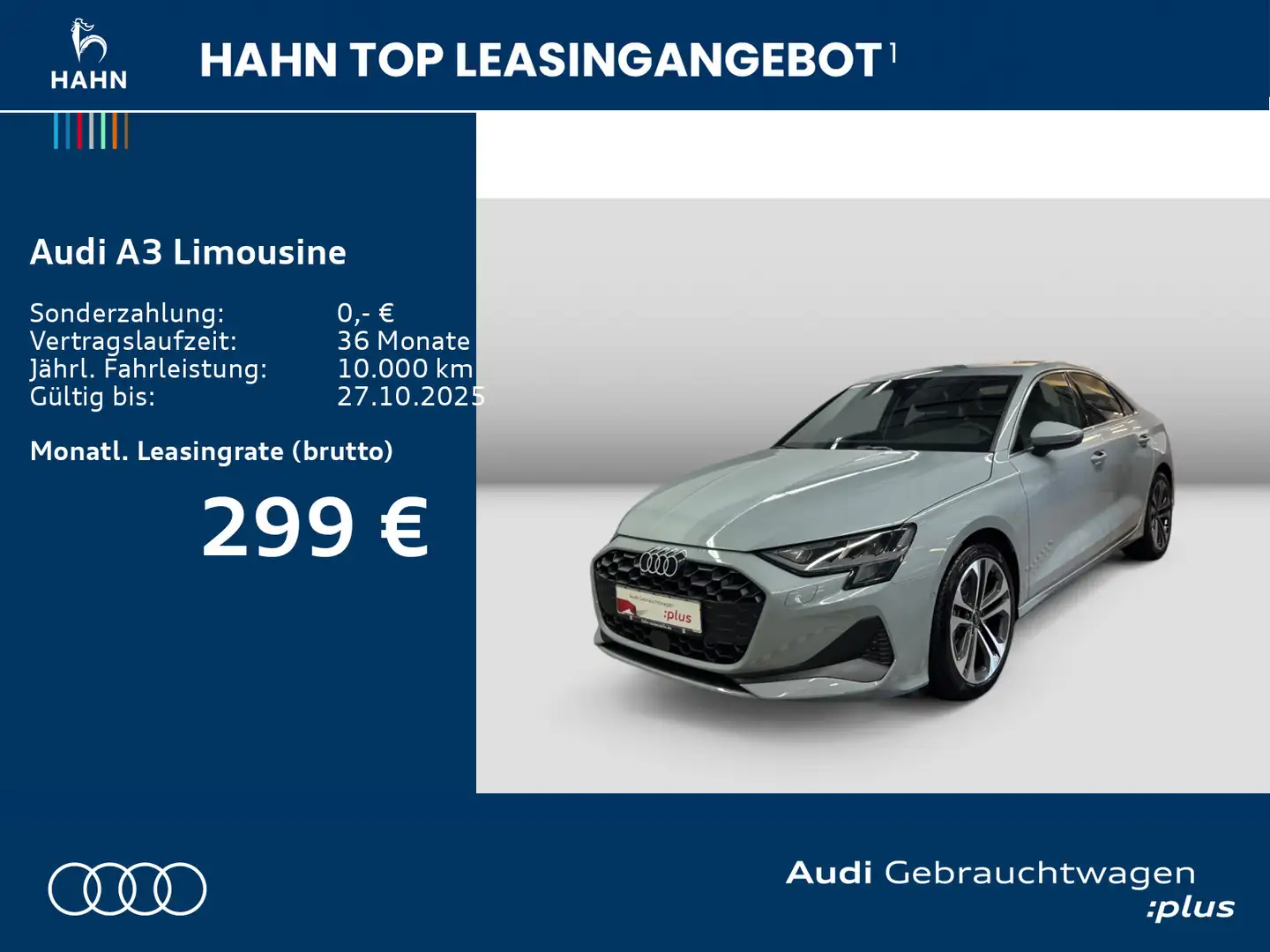 Audi A3 30 TFSI AHK Virtual CAM Navi LED Si Gris - 2