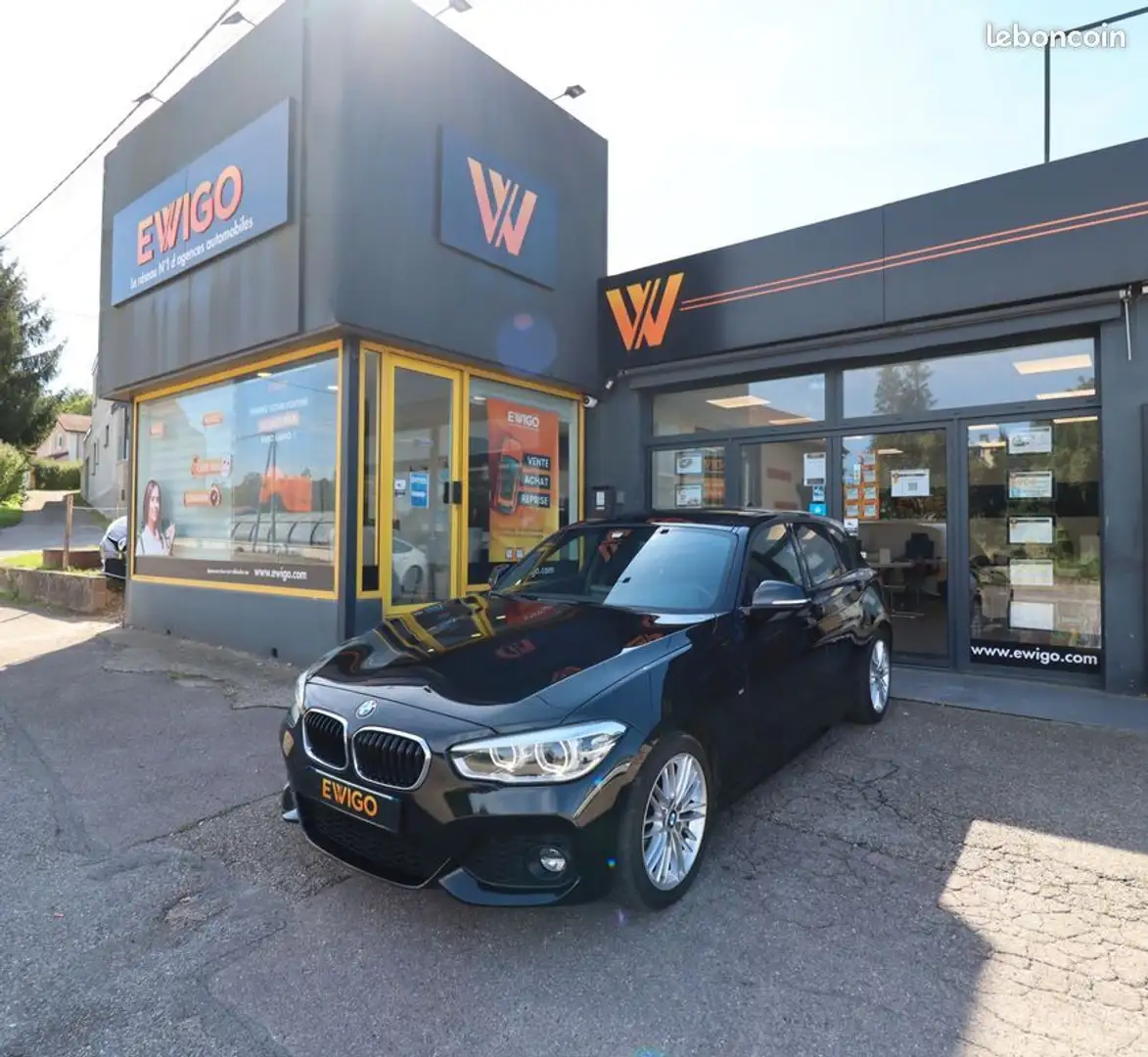 BMW 120 serie 2.0 120 i 185 ch pack m bva8 %2Bsiege chauffant Noir - 1