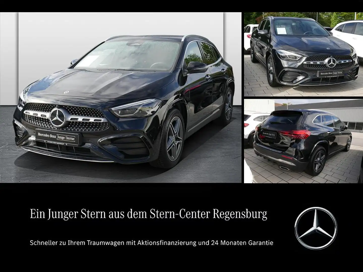 Mercedes-Benz GLA 200 d AMG+DISTRONIC+MULTIBEAM+KEYLESS-GO+360 Schwarz - 1