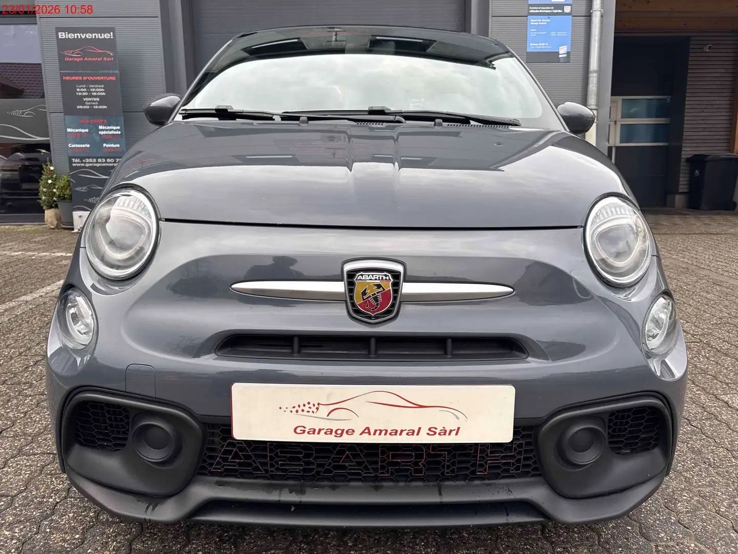 Abarth 595 1.4 TURBO 145 HP Gris - 1