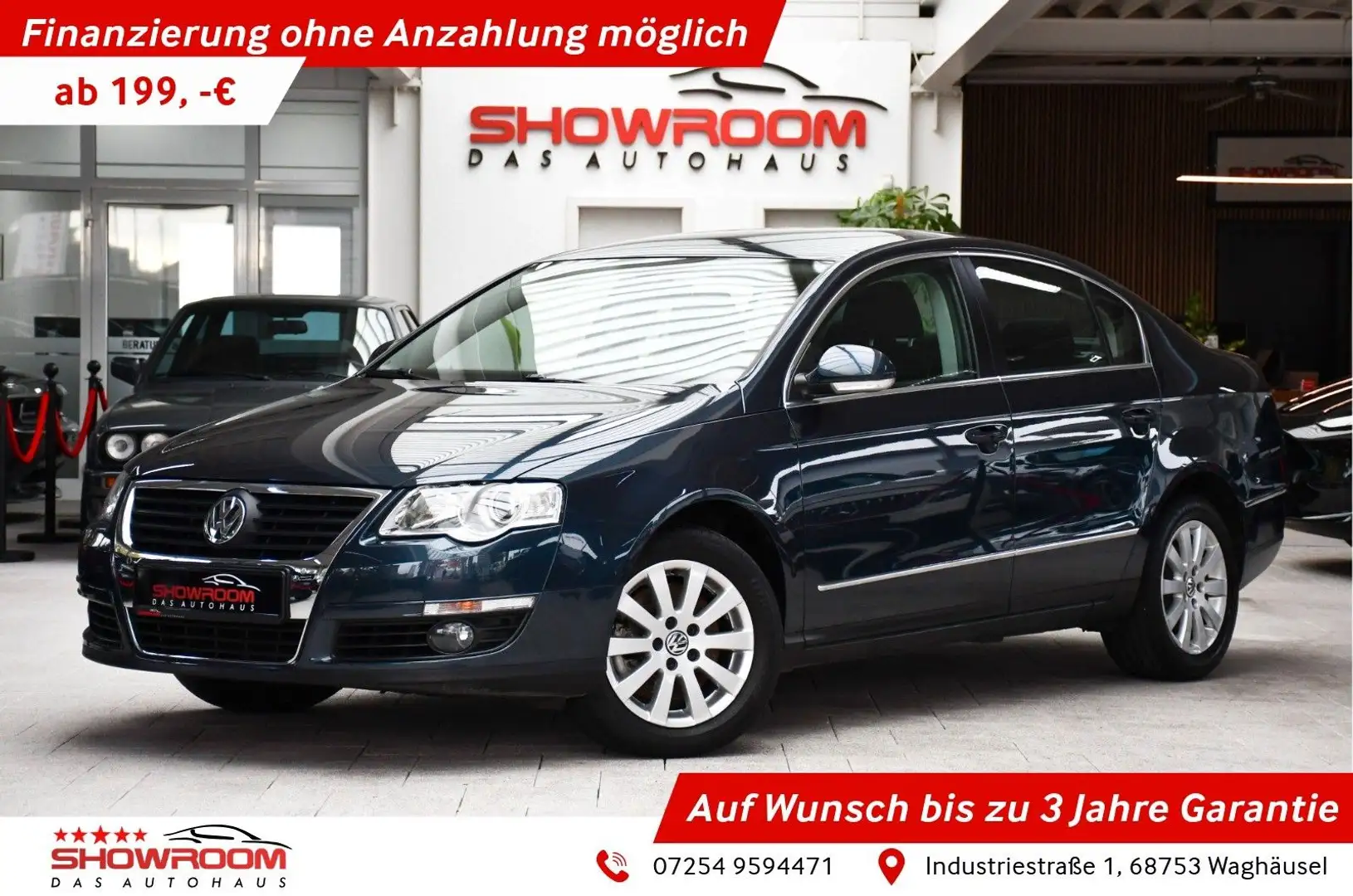 Volkswagen Passat Lim. Comfortline 1.Hand 36tkm! Blau - 1