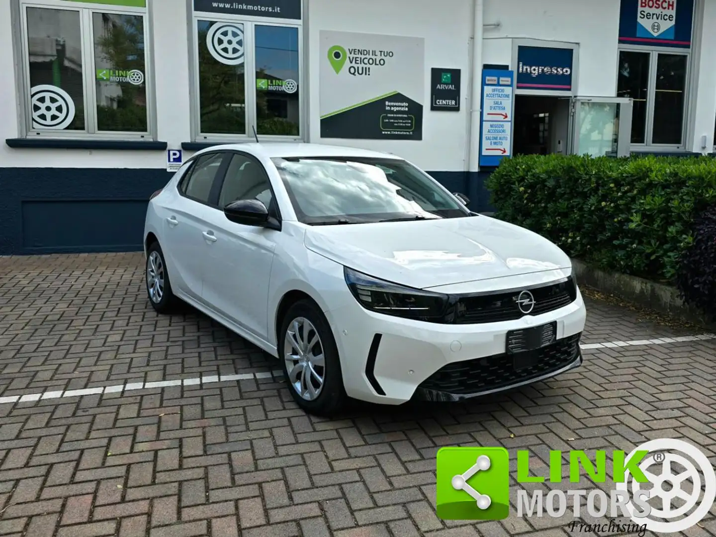 Opel Corsa 1.2 75 cv Edition Blanc - 1