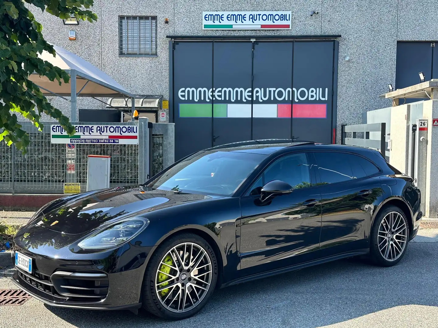 Porsche Panamera Sport Turismo 2.9 4S e-hybrid auto UFF *KM 27.800* Noir - 1