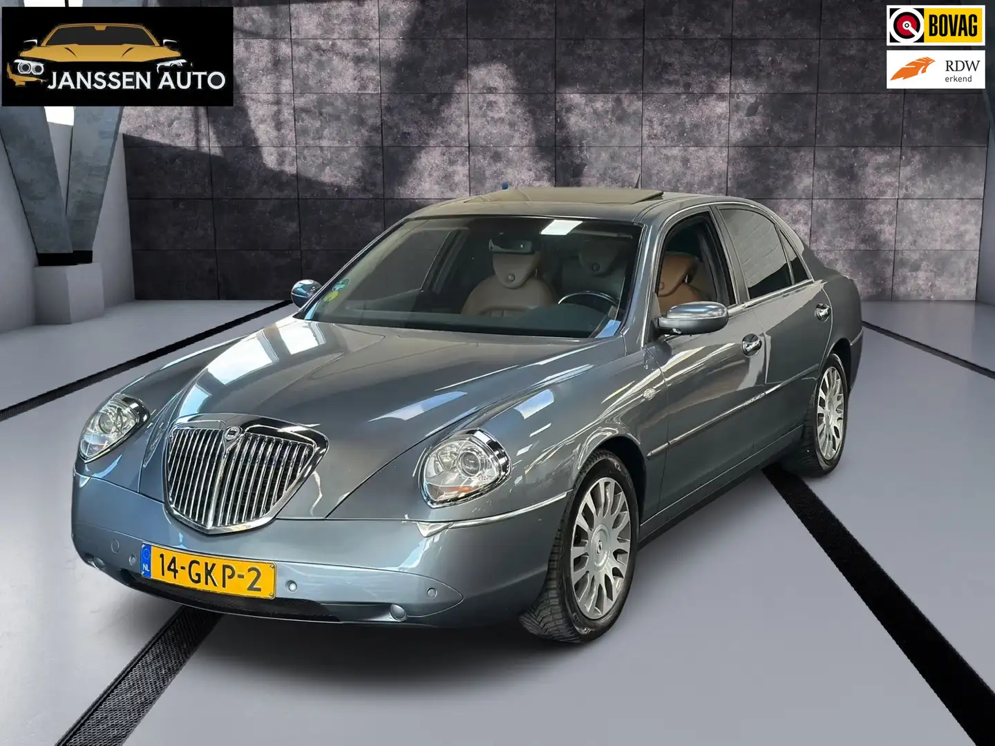 Lancia Thesis 3.2-24V V6 Emblema | Leder | Automaat | Busso | Vo Grau - 1