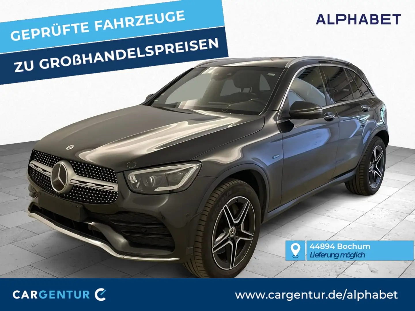Mercedes-Benz GLC 300 de AMG Line 4Matic SpoSi Airmatic AHK Gris - 1