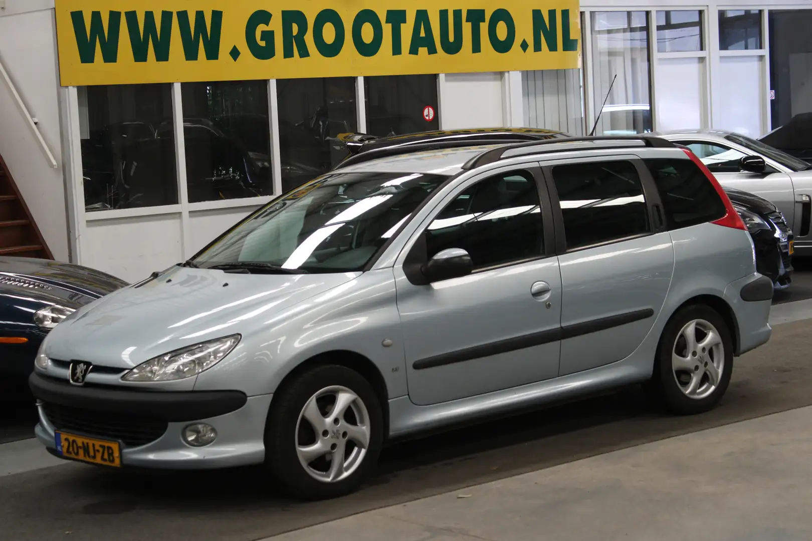 Peugeot 206 SW 1.6-16V XS Airco, Trekhaak, Stuurbekrachtiging Gris - 1