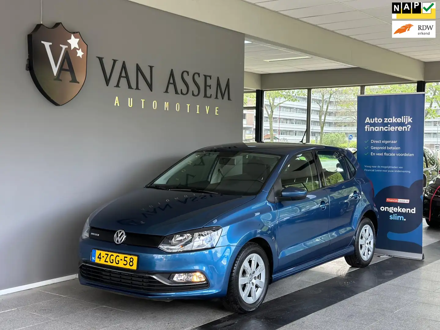 Volkswagen Polo 1.4 TDI BlueMotion • Discovery Pro • Cruise Blauw - 1