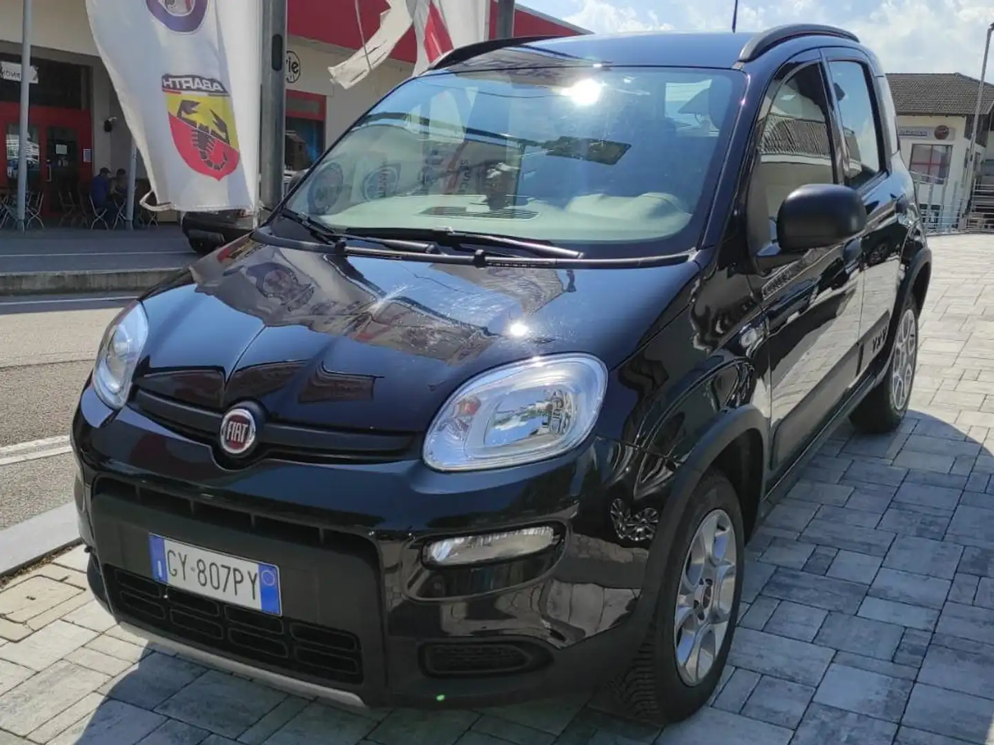 Fiat Panda 0.9 TWIN AIR BENZINA 4X4 4WD 85CV Nero - 1