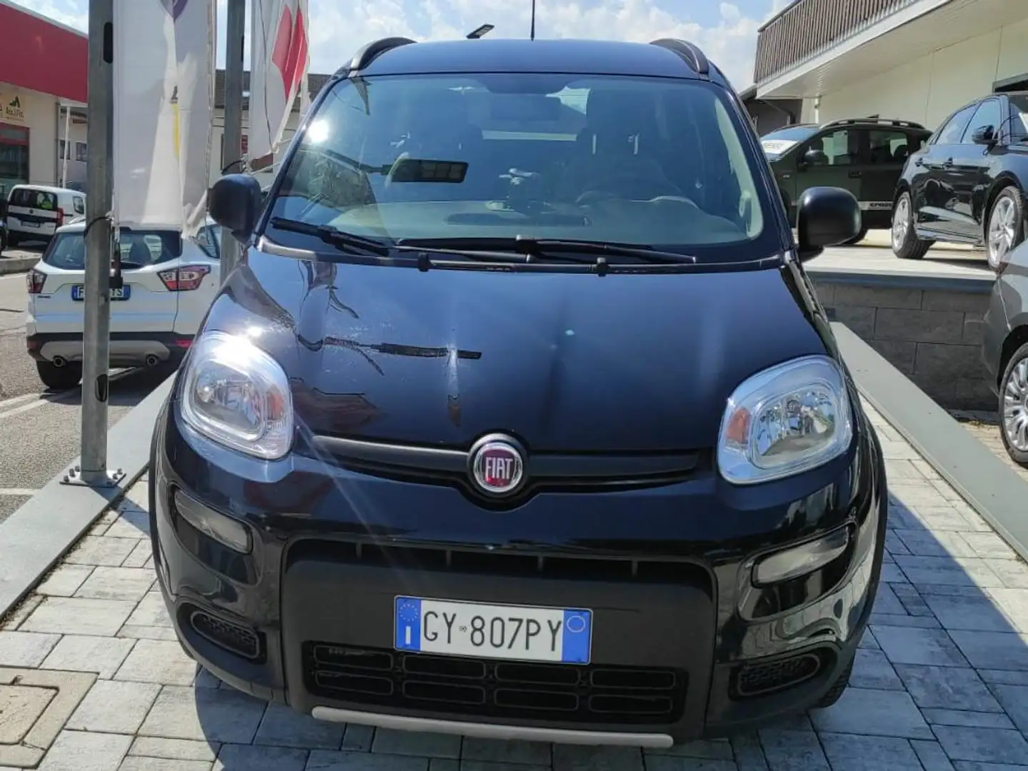 Fiat Panda 0.9 TWIN AIR BENZINA 4X4 4WD 85CV Nero - 2