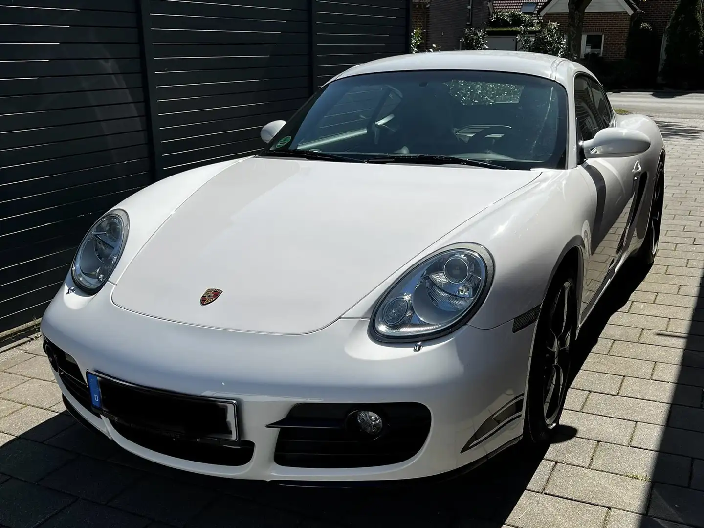 Porsche Cayman Weiß - 1