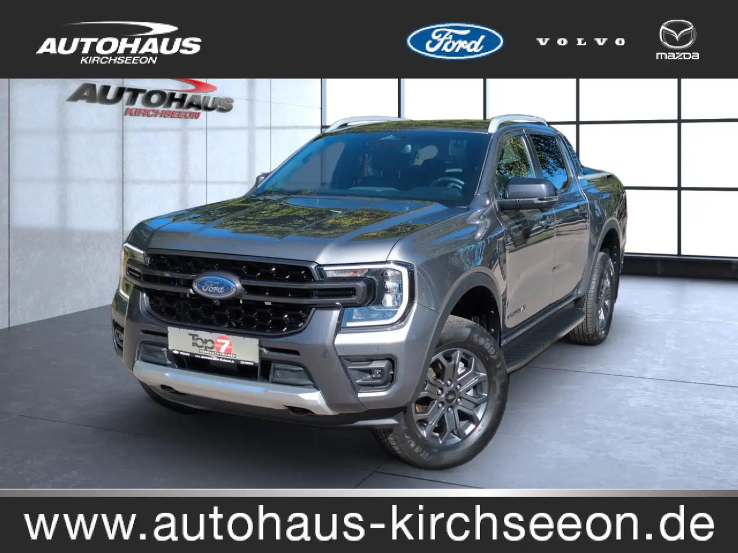 Ford Ranger 2.0 EcoBlue Wildtrak e-4WD DoKa Automatik Gris - 1