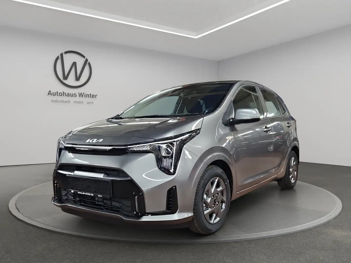 Kia Picanto 1,0 AMT Vision Navi Kamera Sitzhzg Klima Alu Grau - 2