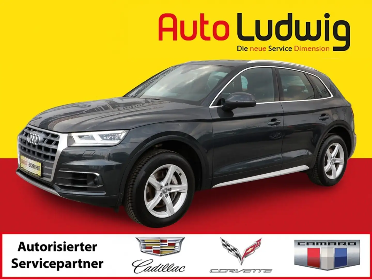 Audi Q5 45 TDI quattro Sport* VIRTUAL*NAVI*LED*PDC*AHK*... Grau - 1