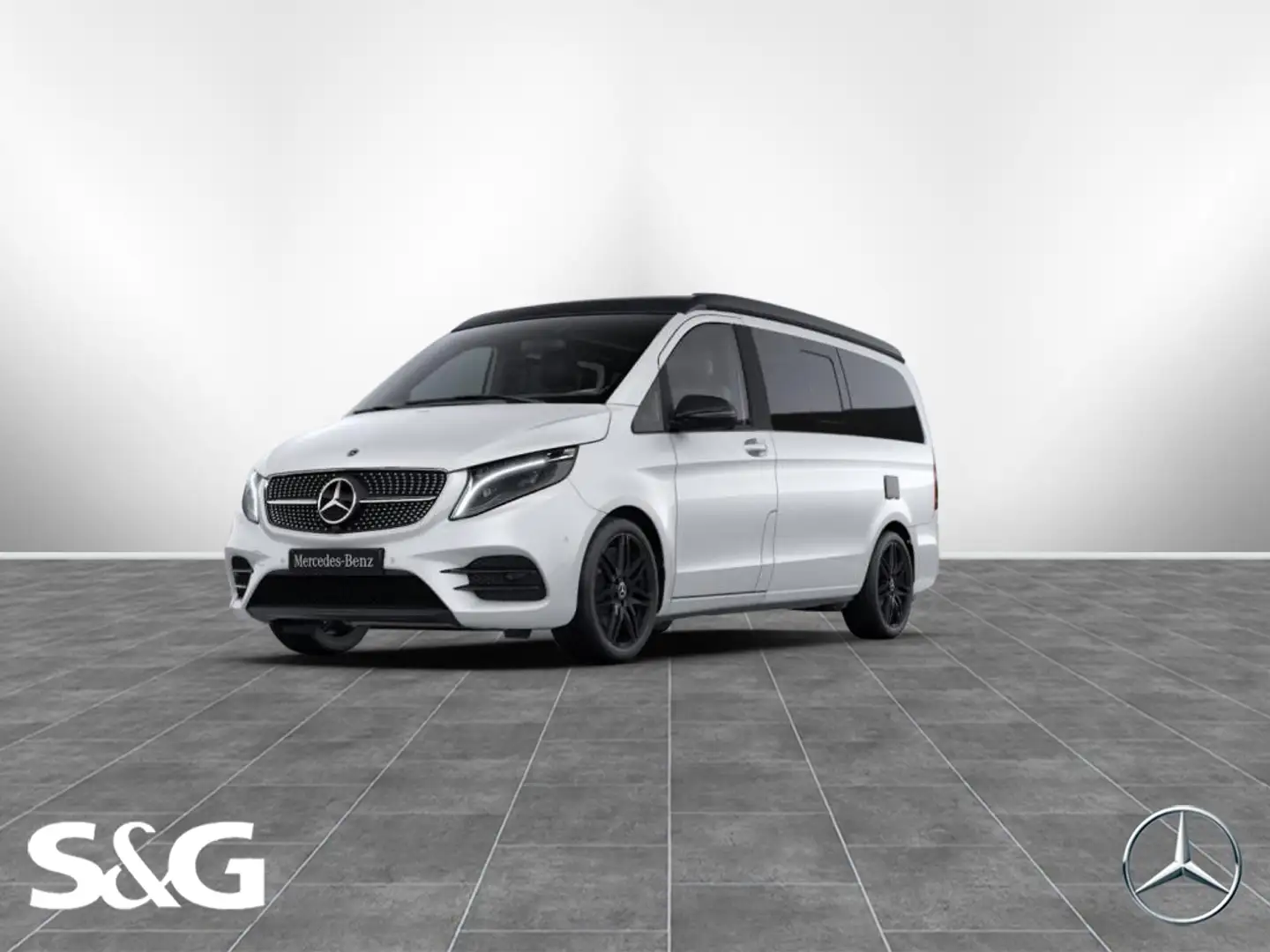 Mercedes-Benz V 300 Marco Polo AMG 4Matic Leder 5 Sitze GSD Weiß - 1