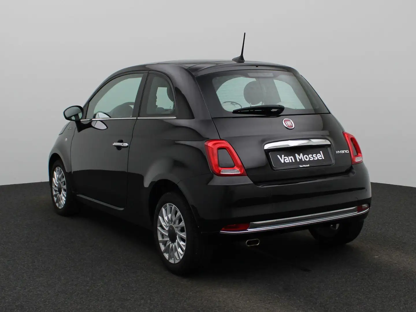 Fiat 500 1.0 Hybrid Dolcevita | BLUETOOTH | AIRCO Zwart - 2