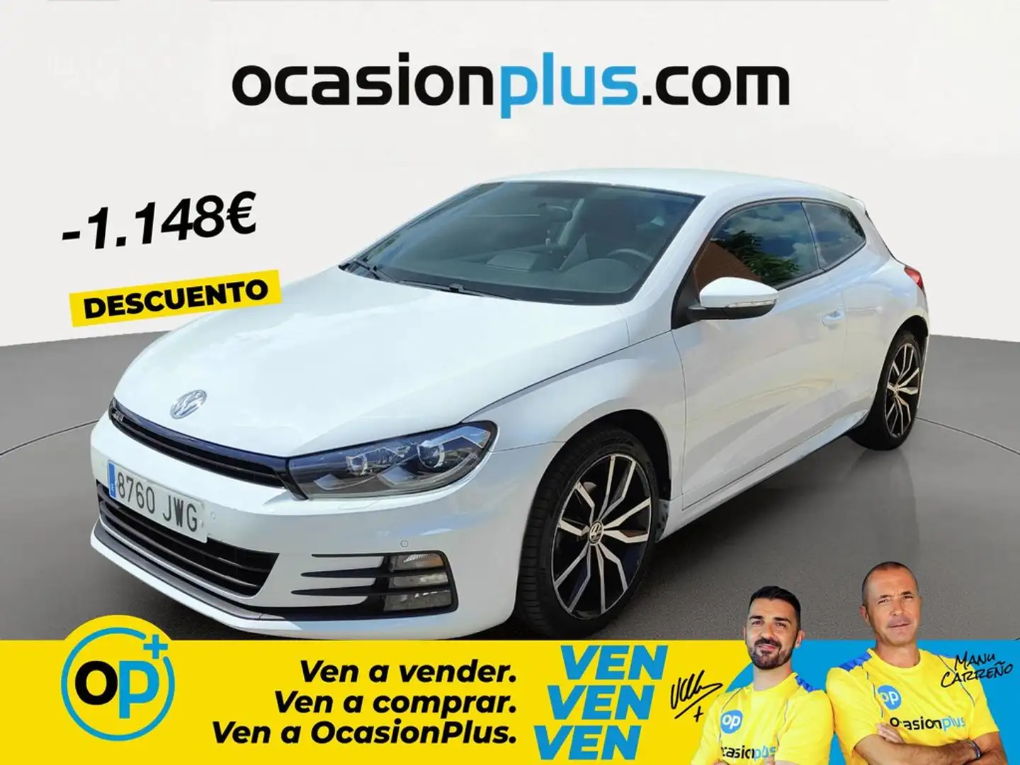 Volkswagen Scirocco 1.4 TSI BMT R-Line Blanco - 1
