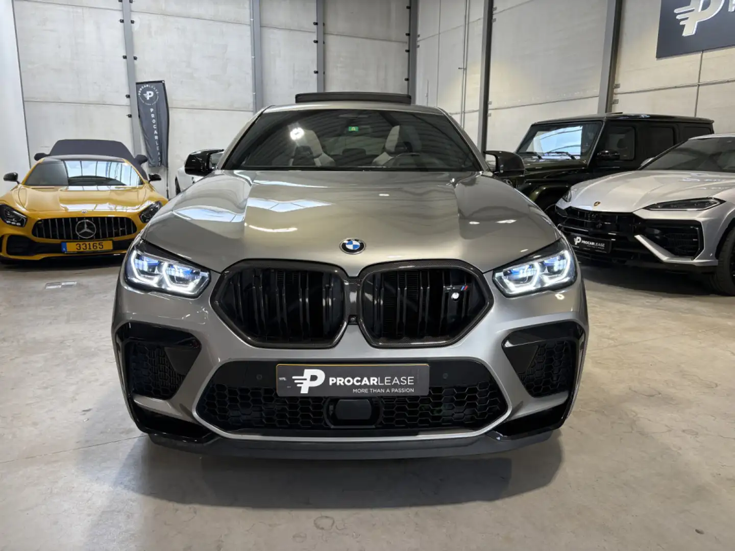 BMW X6 M Competition,/Pano/Display/Soft/Keles/360° ACC+ AHK Gris - 2